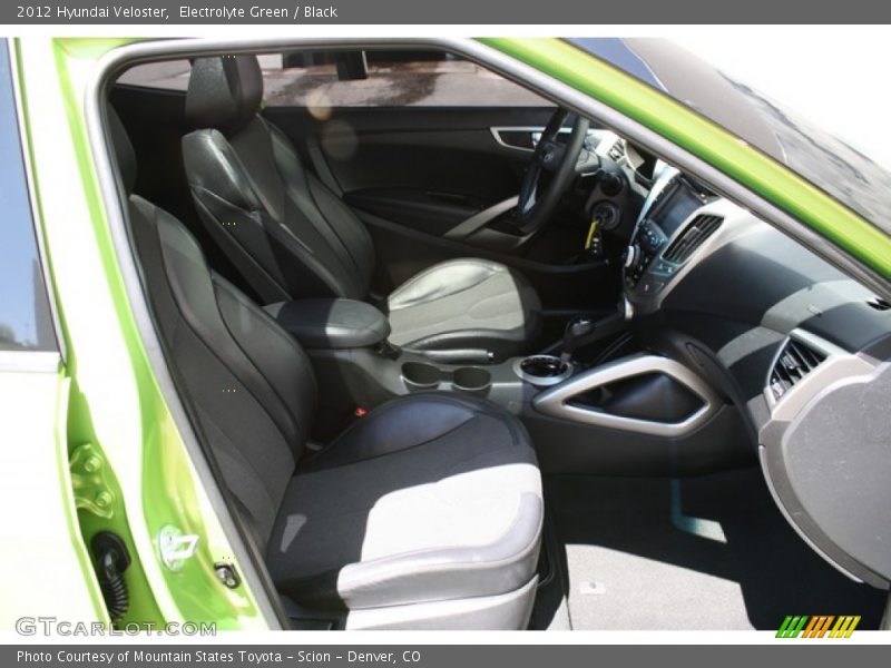 Electrolyte Green / Black 2012 Hyundai Veloster