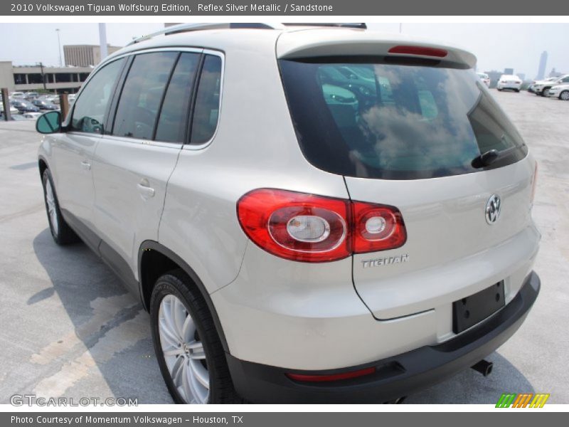 Reflex Silver Metallic / Sandstone 2010 Volkswagen Tiguan Wolfsburg Edition