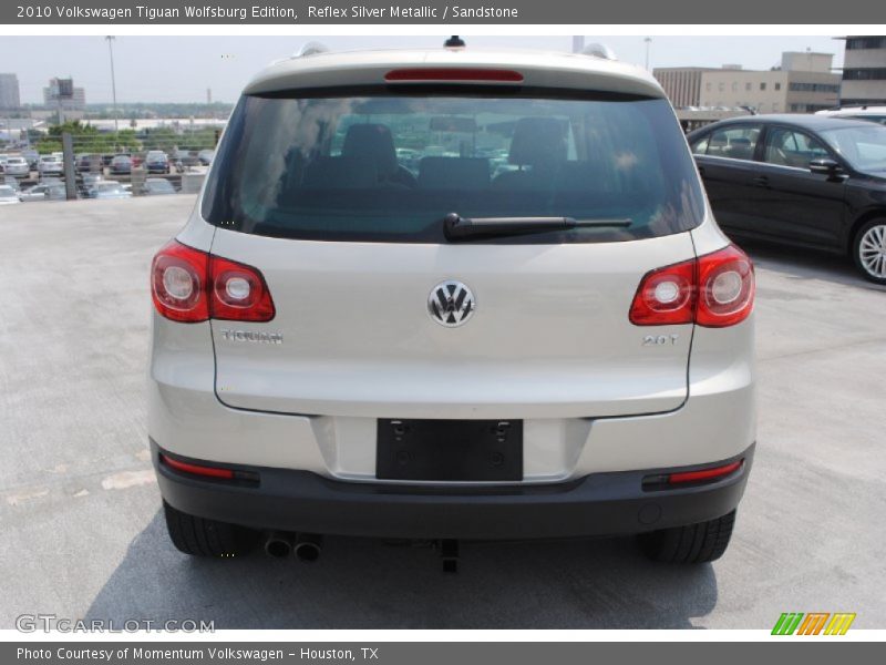 Reflex Silver Metallic / Sandstone 2010 Volkswagen Tiguan Wolfsburg Edition