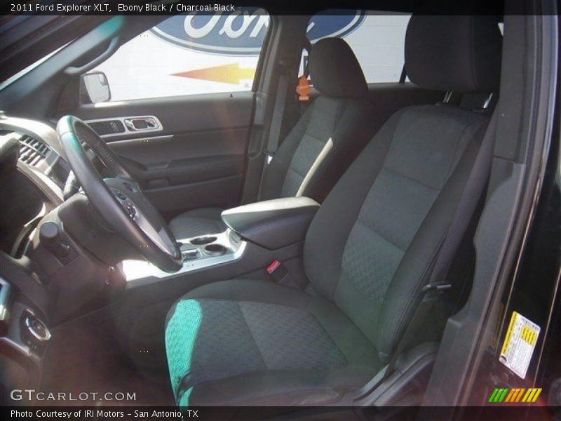 Ebony Black / Charcoal Black 2011 Ford Explorer XLT