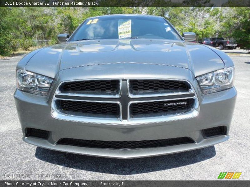 Tungsten Metallic / Black 2011 Dodge Charger SE