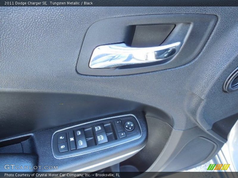Tungsten Metallic / Black 2011 Dodge Charger SE