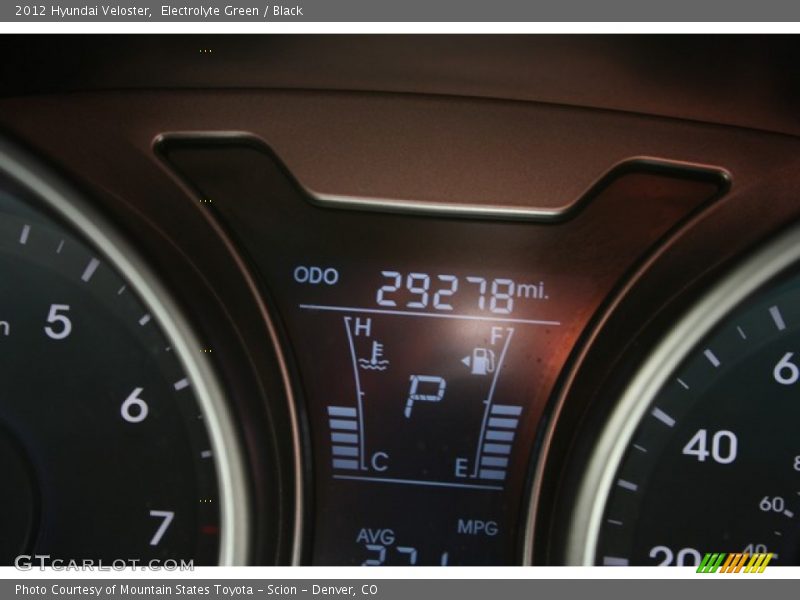 Electrolyte Green / Black 2012 Hyundai Veloster