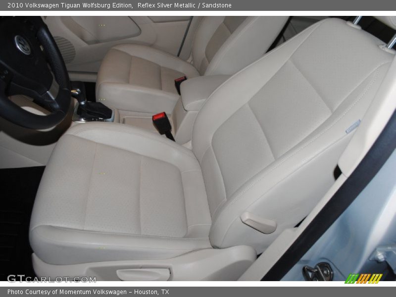 Reflex Silver Metallic / Sandstone 2010 Volkswagen Tiguan Wolfsburg Edition