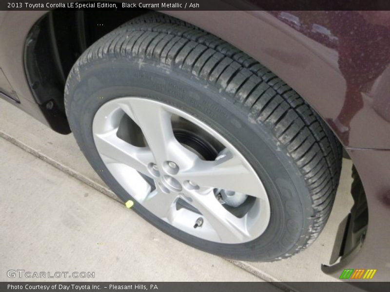 Black Currant Metallic / Ash 2013 Toyota Corolla LE Special Edition