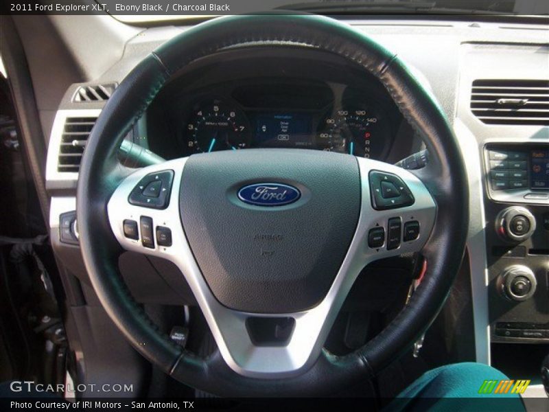 Ebony Black / Charcoal Black 2011 Ford Explorer XLT