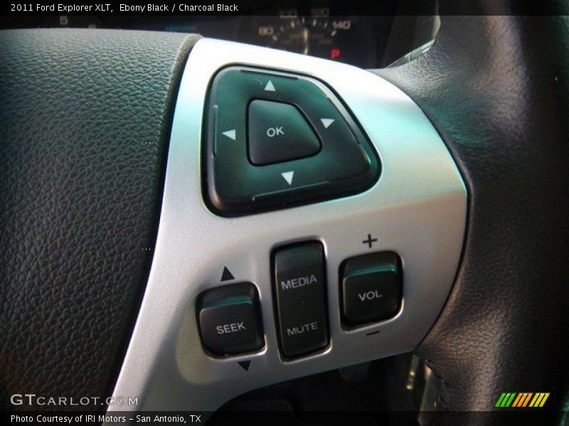 Ebony Black / Charcoal Black 2011 Ford Explorer XLT