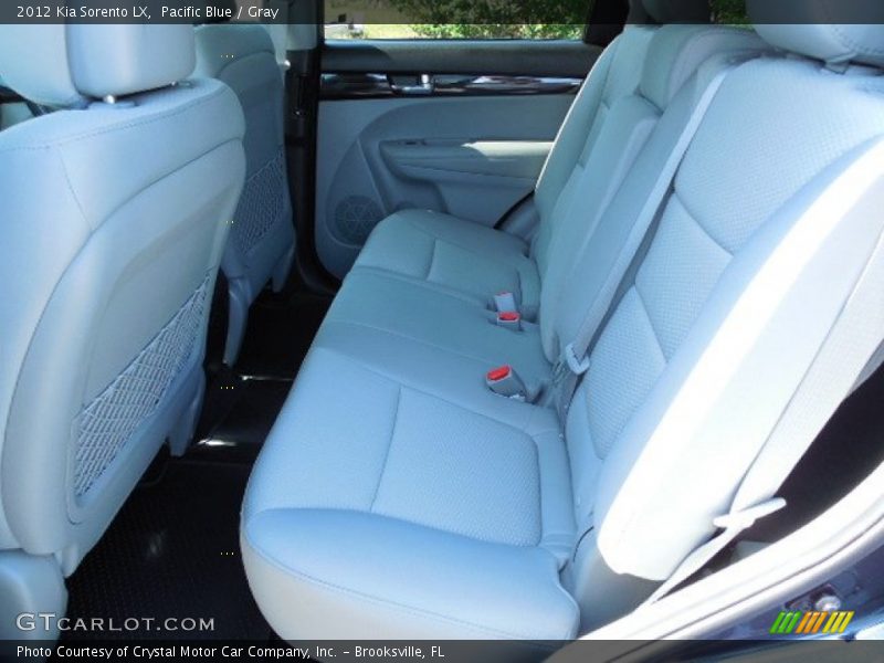 Pacific Blue / Gray 2012 Kia Sorento LX