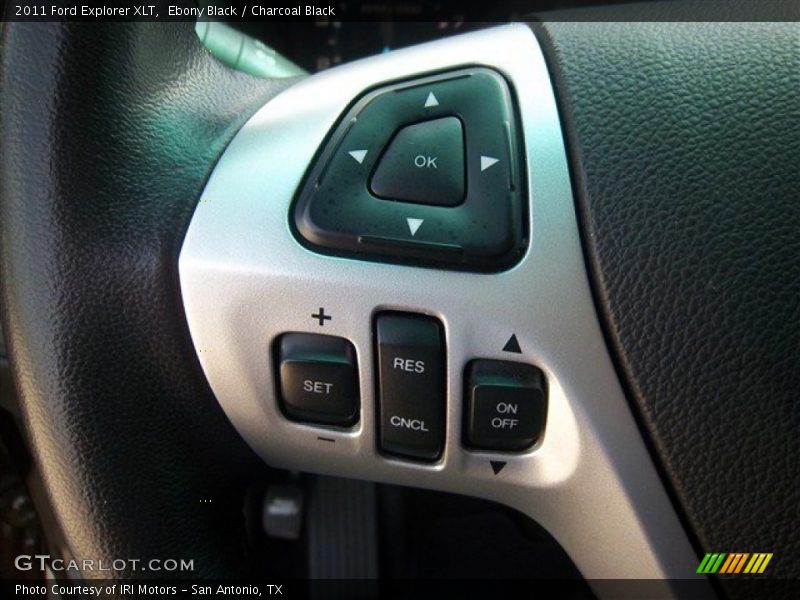 Ebony Black / Charcoal Black 2011 Ford Explorer XLT