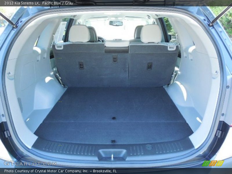 Pacific Blue / Gray 2012 Kia Sorento LX
