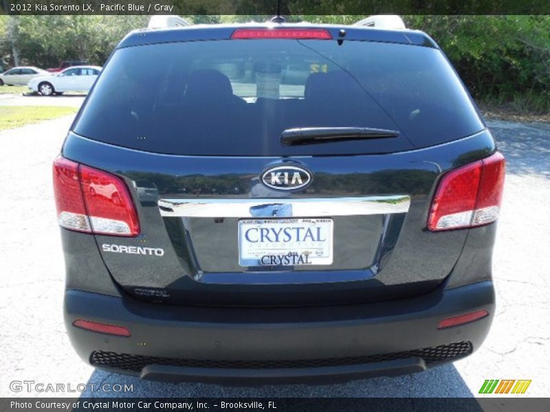 Pacific Blue / Gray 2012 Kia Sorento LX