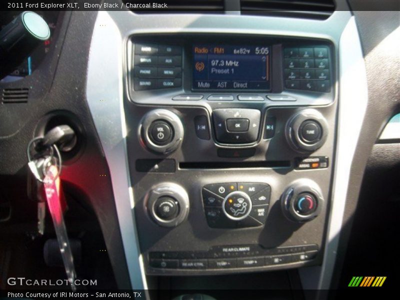 Ebony Black / Charcoal Black 2011 Ford Explorer XLT