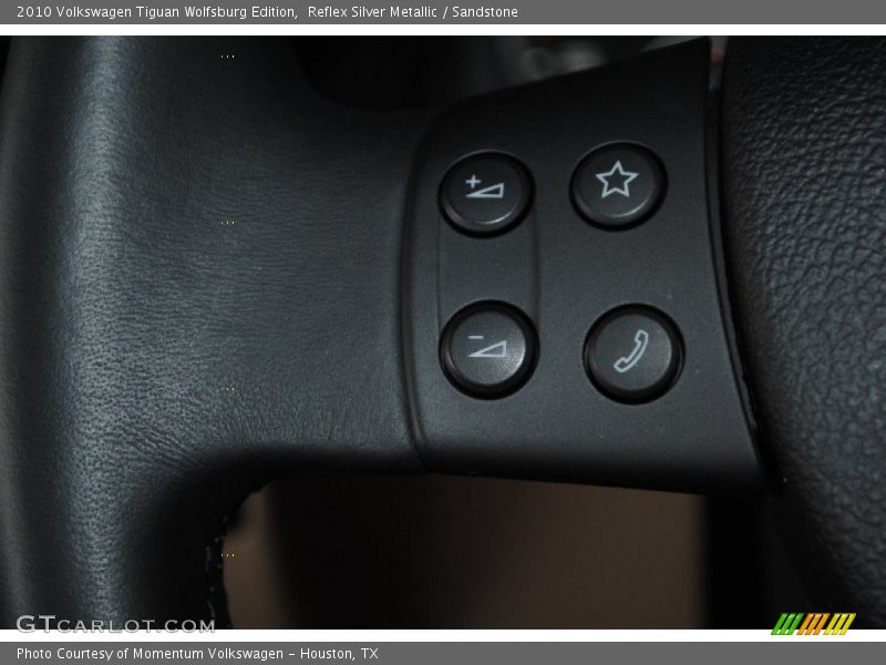 Reflex Silver Metallic / Sandstone 2010 Volkswagen Tiguan Wolfsburg Edition