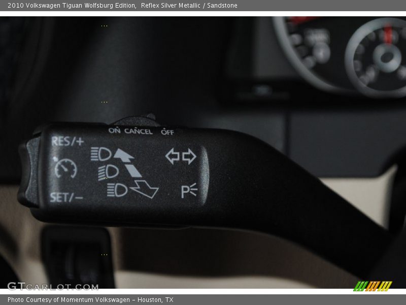 Reflex Silver Metallic / Sandstone 2010 Volkswagen Tiguan Wolfsburg Edition