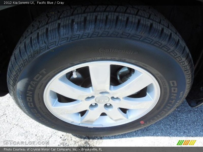 Pacific Blue / Gray 2012 Kia Sorento LX