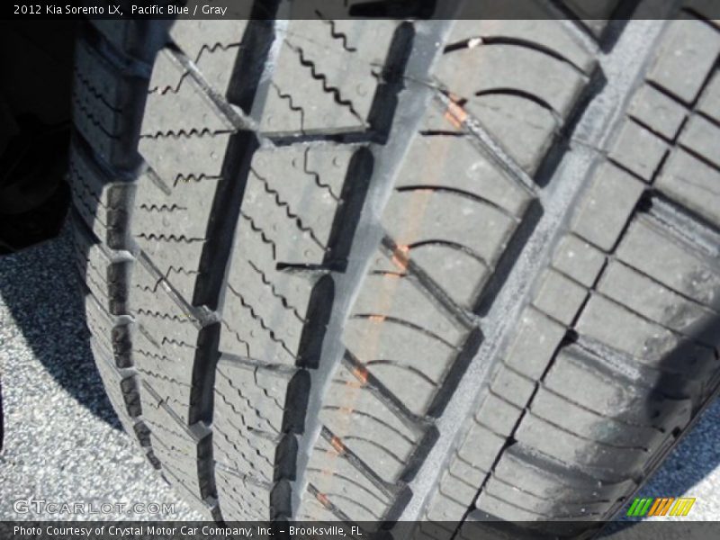Pacific Blue / Gray 2012 Kia Sorento LX