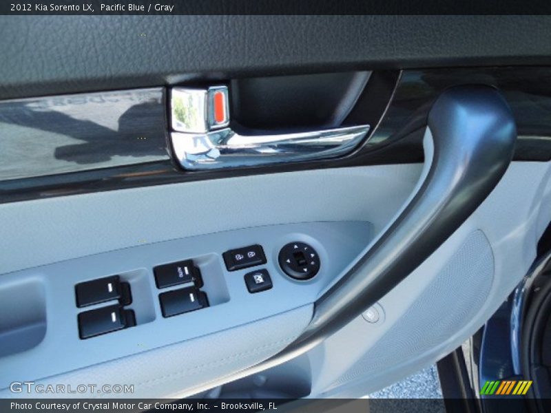 Pacific Blue / Gray 2012 Kia Sorento LX
