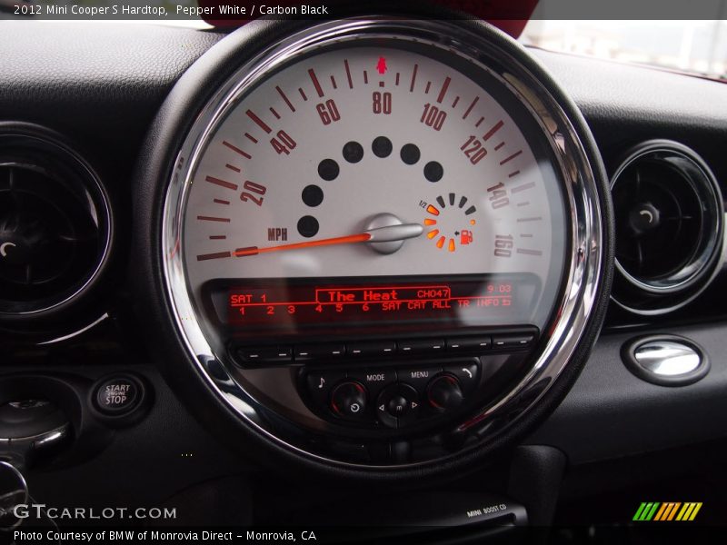 Pepper White / Carbon Black 2012 Mini Cooper S Hardtop