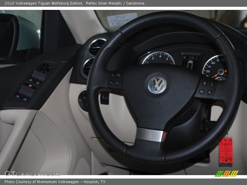 Reflex Silver Metallic / Sandstone 2010 Volkswagen Tiguan Wolfsburg Edition