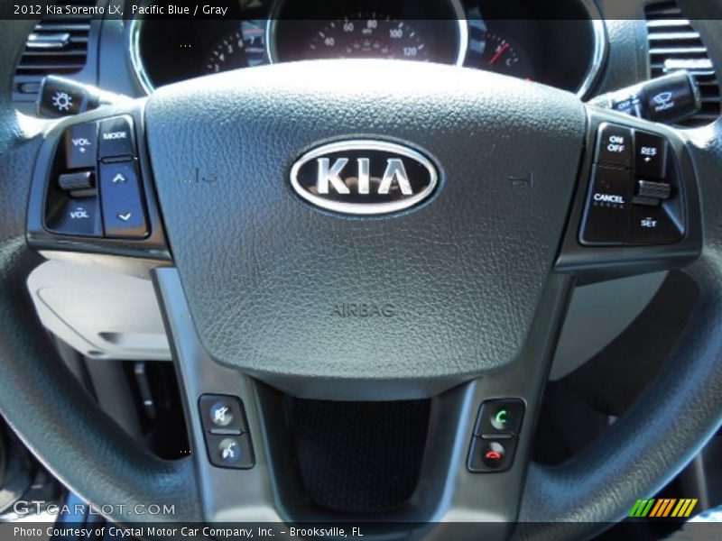 Pacific Blue / Gray 2012 Kia Sorento LX