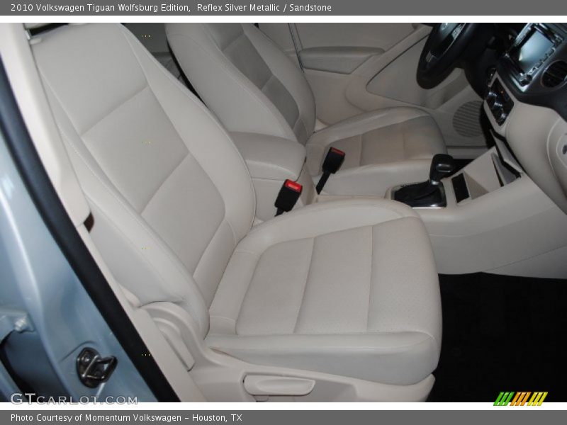 Reflex Silver Metallic / Sandstone 2010 Volkswagen Tiguan Wolfsburg Edition