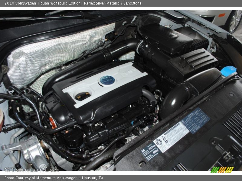 Reflex Silver Metallic / Sandstone 2010 Volkswagen Tiguan Wolfsburg Edition