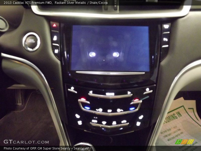 Radiant Silver Metallic / Shale/Cocoa 2013 Cadillac XTS Premium FWD