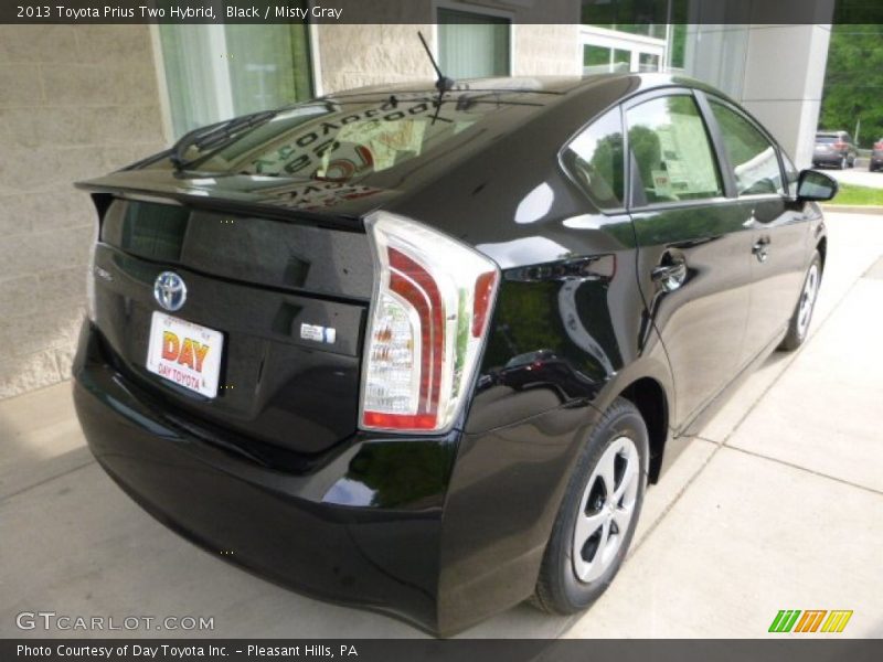 Black / Misty Gray 2013 Toyota Prius Two Hybrid