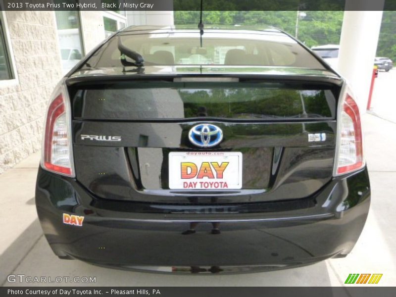 Black / Misty Gray 2013 Toyota Prius Two Hybrid