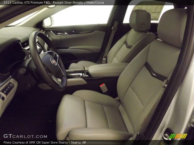 Radiant Silver Metallic / Shale/Cocoa 2013 Cadillac XTS Premium FWD
