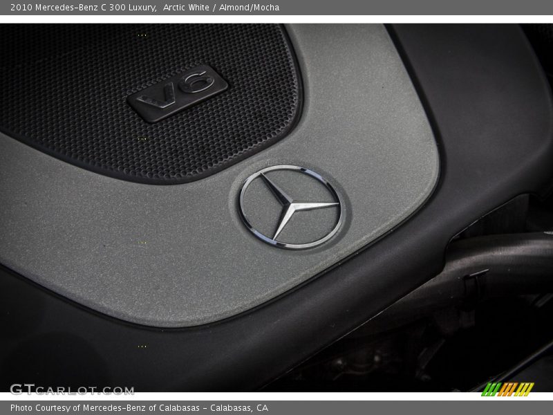Arctic White / Almond/Mocha 2010 Mercedes-Benz C 300 Luxury