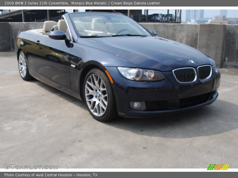 Front 3/4 View of 2009 3 Series 328i Convertible