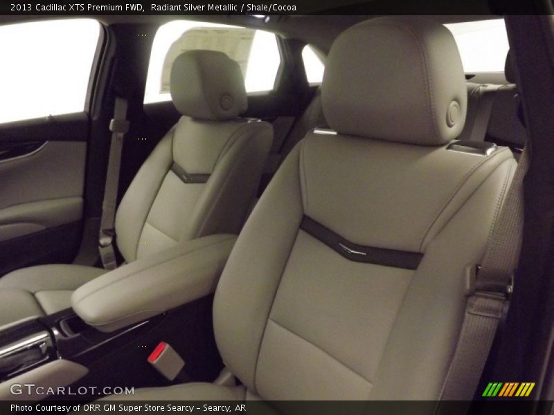 Radiant Silver Metallic / Shale/Cocoa 2013 Cadillac XTS Premium FWD