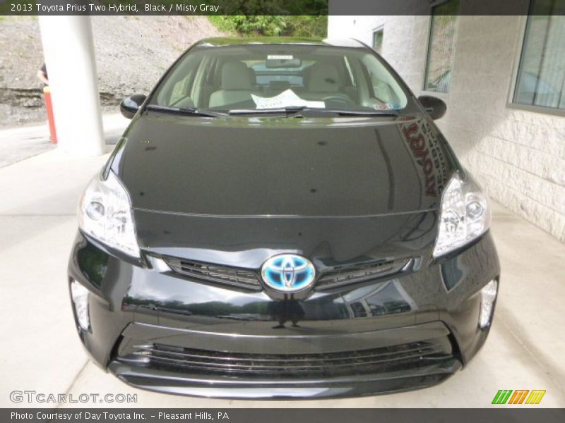 Black / Misty Gray 2013 Toyota Prius Two Hybrid
