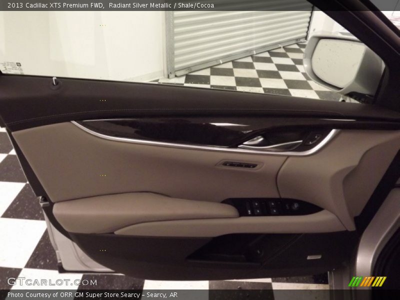 Radiant Silver Metallic / Shale/Cocoa 2013 Cadillac XTS Premium FWD
