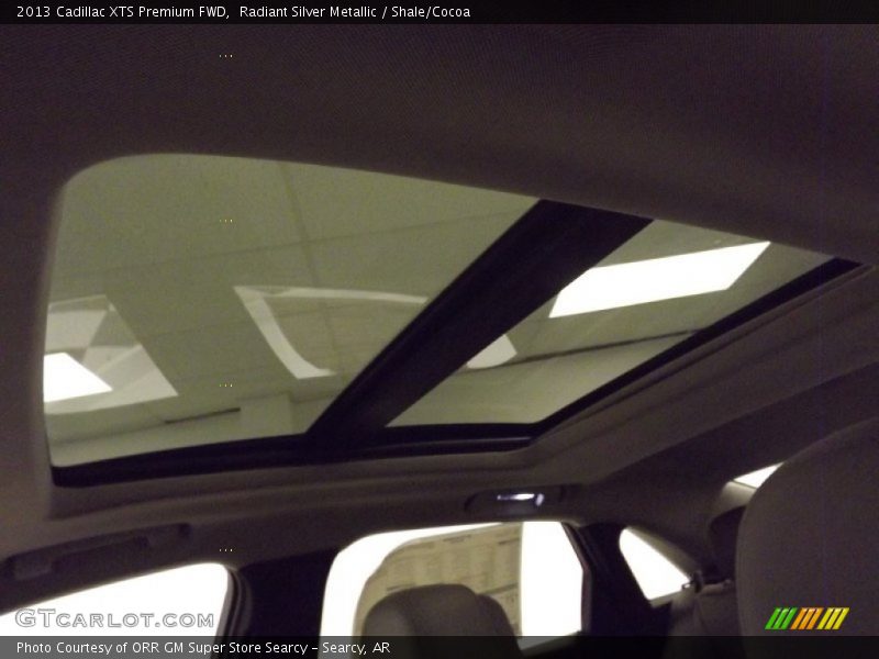 Radiant Silver Metallic / Shale/Cocoa 2013 Cadillac XTS Premium FWD