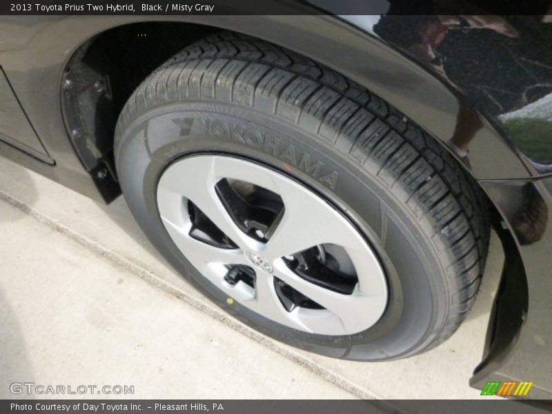 Black / Misty Gray 2013 Toyota Prius Two Hybrid
