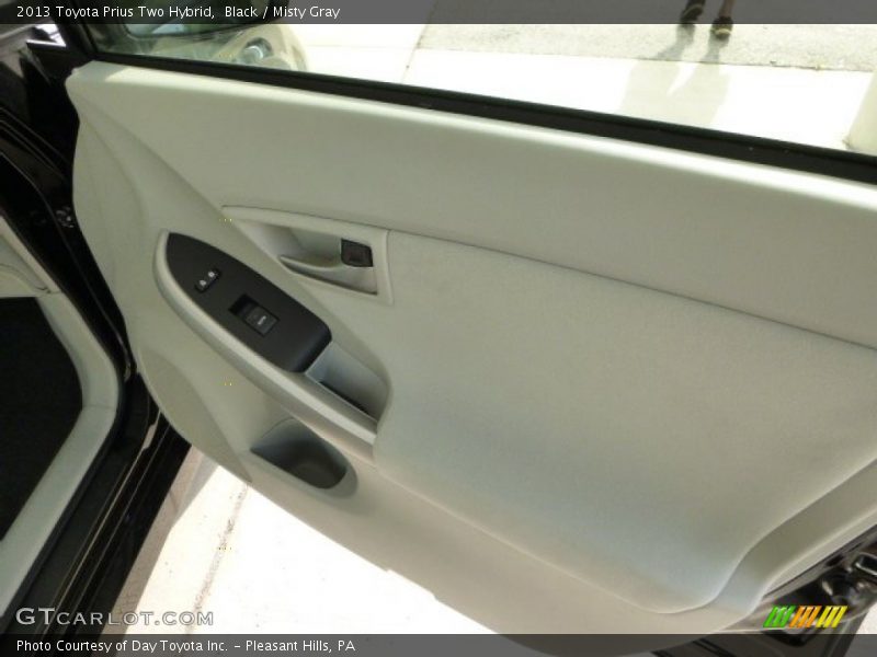 Black / Misty Gray 2013 Toyota Prius Two Hybrid