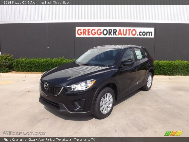 Jet Black Mica / Black 2014 Mazda CX-5 Sport
