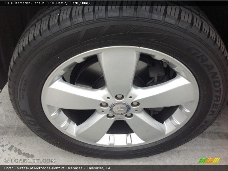 Black / Black 2010 Mercedes-Benz ML 350 4Matic