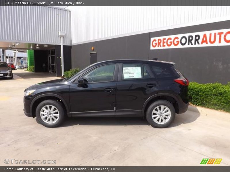 Jet Black Mica / Black 2014 Mazda CX-5 Sport