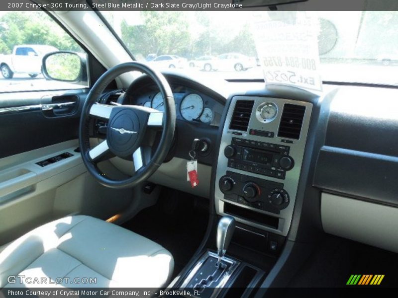 Steel Blue Metallic / Dark Slate Gray/Light Graystone 2007 Chrysler 300 Touring