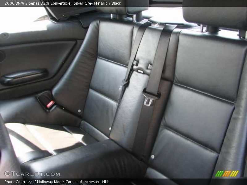 Silver Grey Metallic / Black 2006 BMW 3 Series 330i Convertible