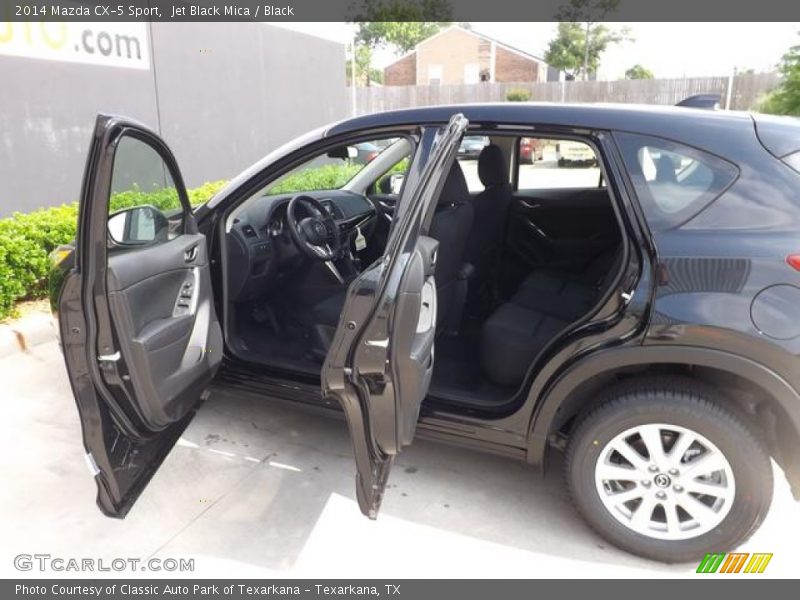 Jet Black Mica / Black 2014 Mazda CX-5 Sport