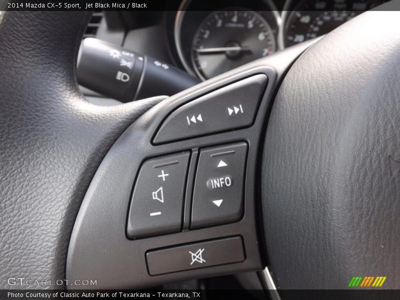 Controls of 2014 CX-5 Sport