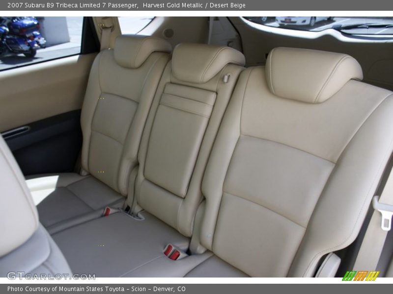 Harvest Gold Metallic / Desert Beige 2007 Subaru B9 Tribeca Limited 7 Passenger