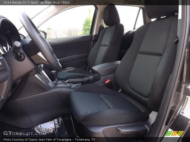 Front Seat of 2014 CX-5 Sport