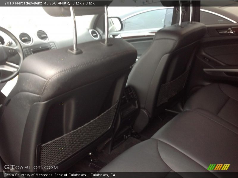 Black / Black 2010 Mercedes-Benz ML 350 4Matic