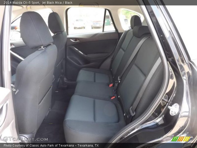 Rear Seat of 2014 CX-5 Sport