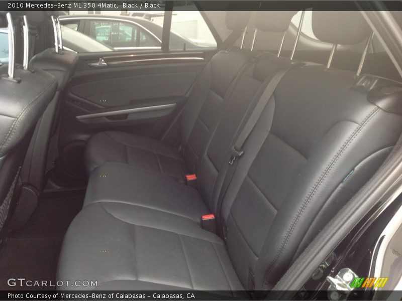 Black / Black 2010 Mercedes-Benz ML 350 4Matic